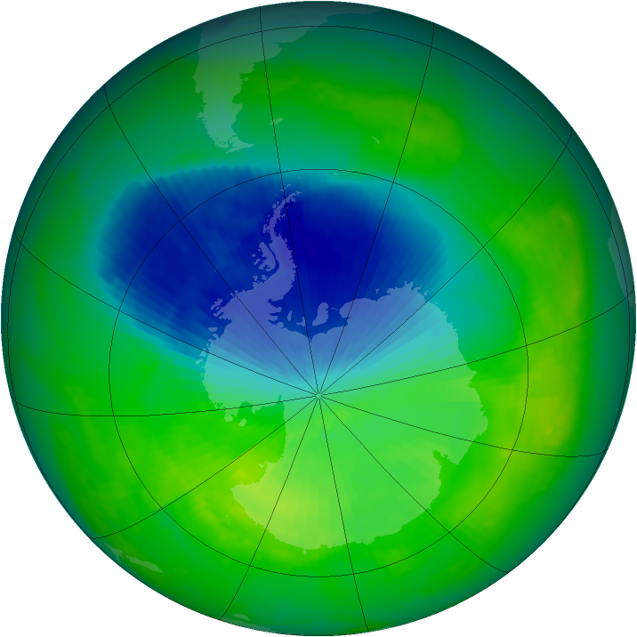 Ozone Map 2002-10-28